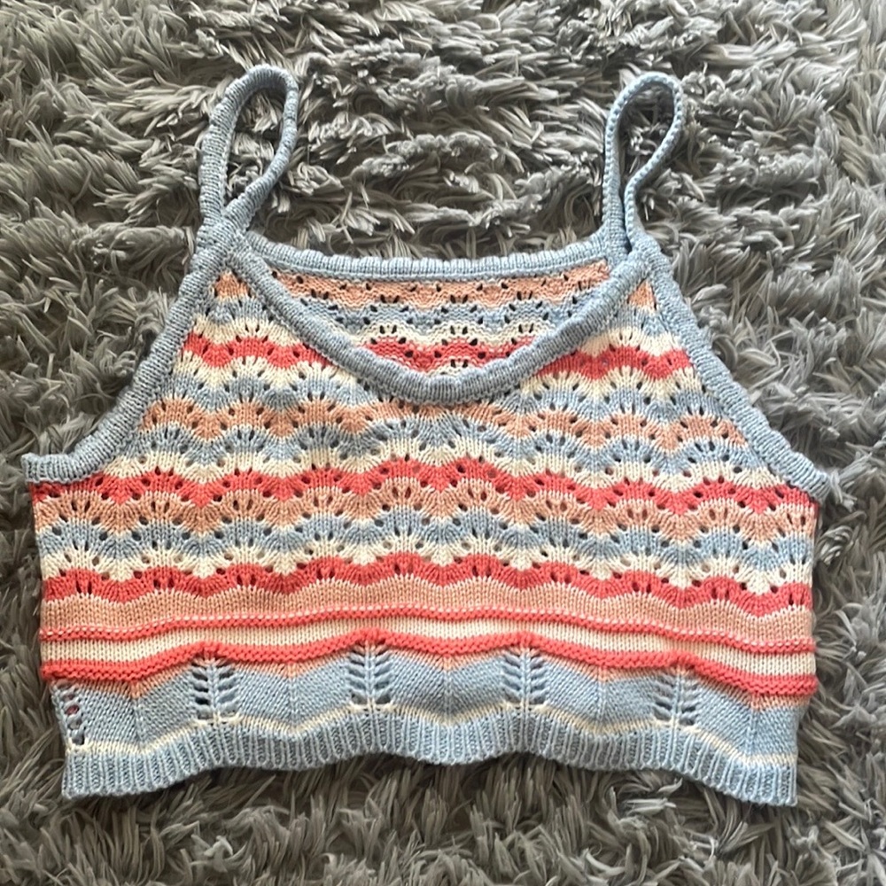 knit crop top